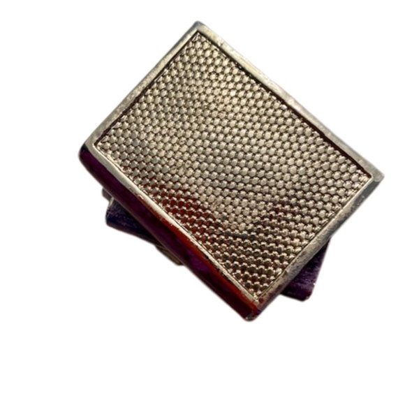 Bijorca Trinket Box Stack of Books and Flowers Enamel Ring Box Rhinestones Vtg - Picture 5 of 5